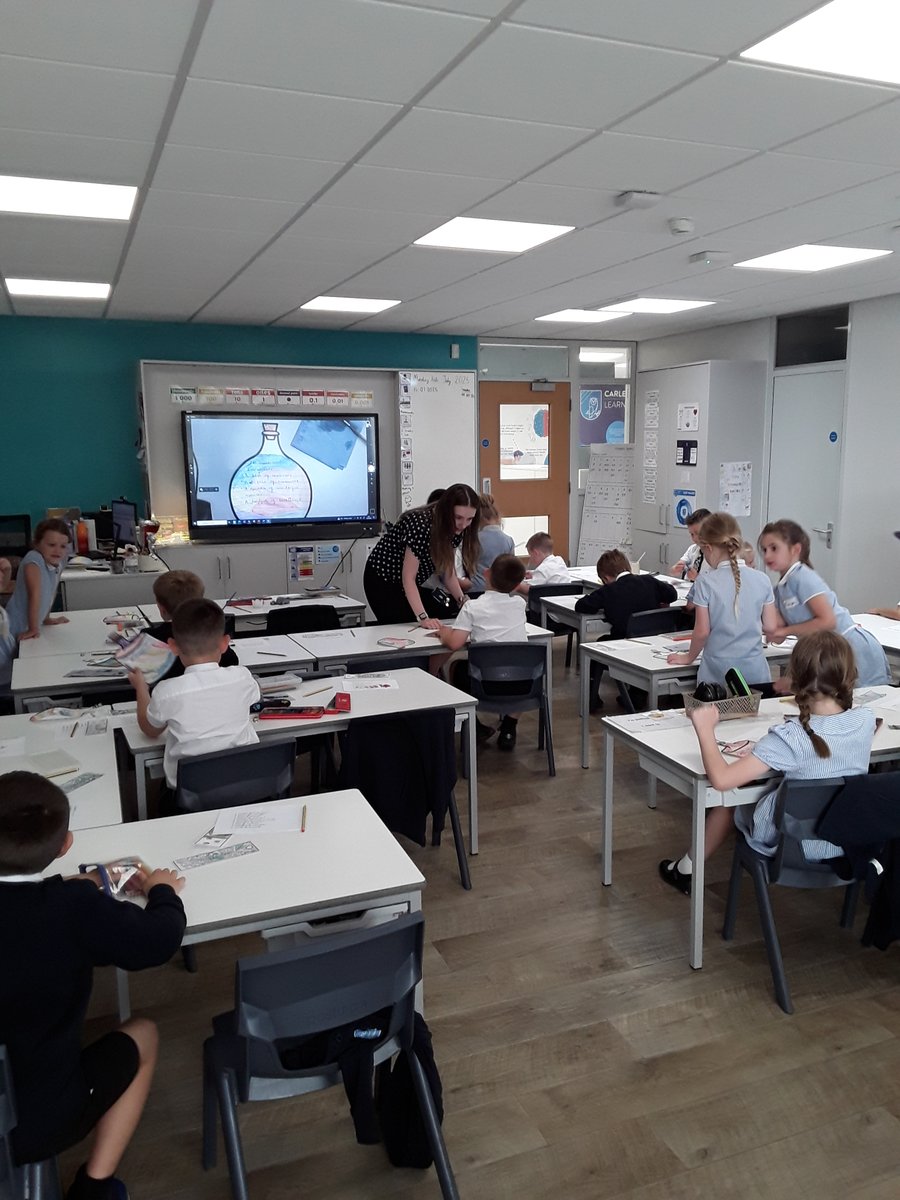 On Monday, the children got the chance to spend the day with their new teachers for September. It was so lovely to see how excited and enthusiastic they were and how engaged  they were in their learning. #newbeginings #transitionday