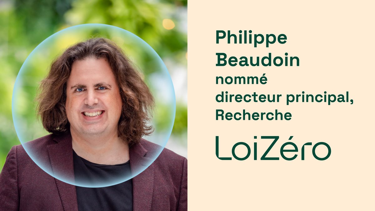 LawZero_'s tweet image. Nous sommes ravis d’accueillir Philippe Beaudoin à LoiZéro en tant que directeur principal, Recherche.
Chercheur et entrepreneur d'expérience, il contribuera grandement à notre mission de développer systèmes d'IA sécuritaires.
Lire l’annonce: lawzero.org/fr/nouvelles/l…