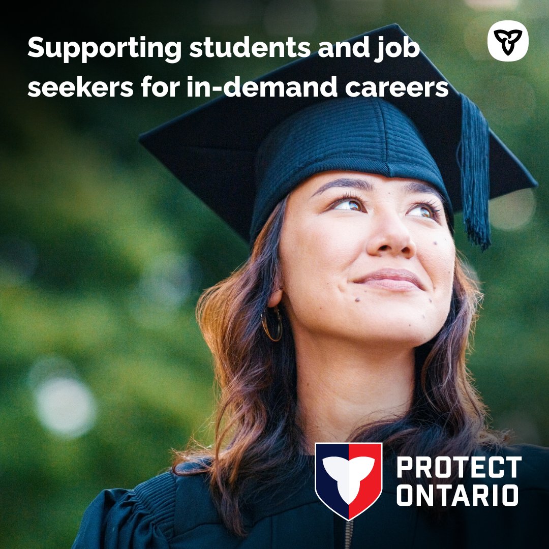 ONTatwork's tweet image. 🚀 Did you know? We have launched #MyCareerJourney, a new online tool to improve access to education, training, and pathways to in-demand, well-paying careers.
Learn more: ontario.ca/mycareerjourney
@ONtrainandstudy
