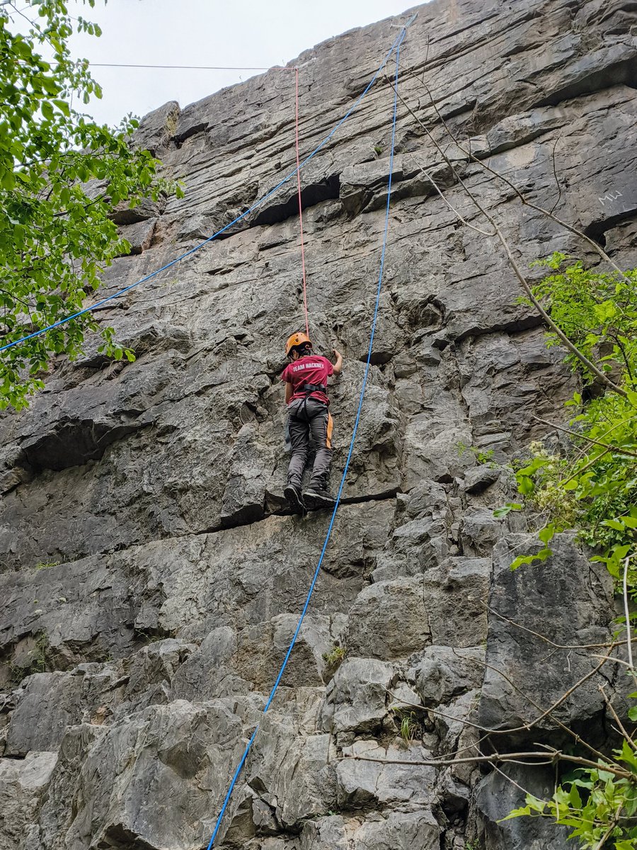 cvmssport's tweet image. Also, the @CardinalVaughan pupils enjoyed abseiling down and climbing up a rock face today during their Activities Trip in Wales. Congratulations to all the pupils who ascended and descended the rock face!
