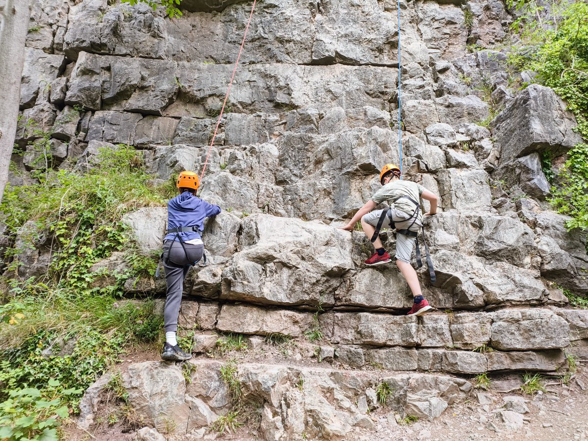cvmssport's tweet image. Also, the @CardinalVaughan pupils enjoyed abseiling down and climbing up a rock face today during their Activities Trip in Wales. Congratulations to all the pupils who ascended and descended the rock face!