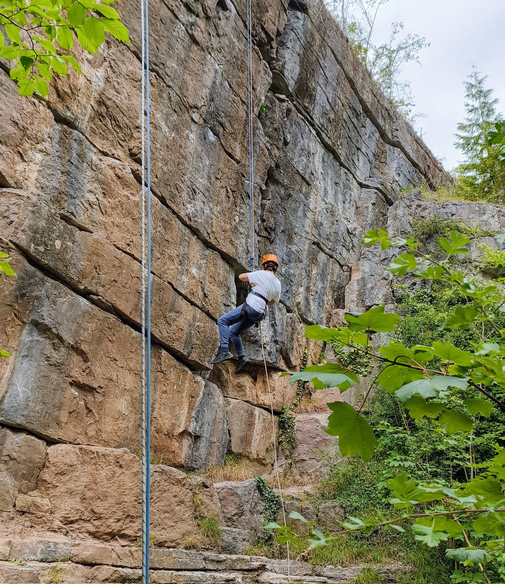 cvmssport's tweet image. Also, the @CardinalVaughan pupils enjoyed abseiling down and climbing up a rock face today during their Activities Trip in Wales. Congratulations to all the pupils who ascended and descended the rock face!