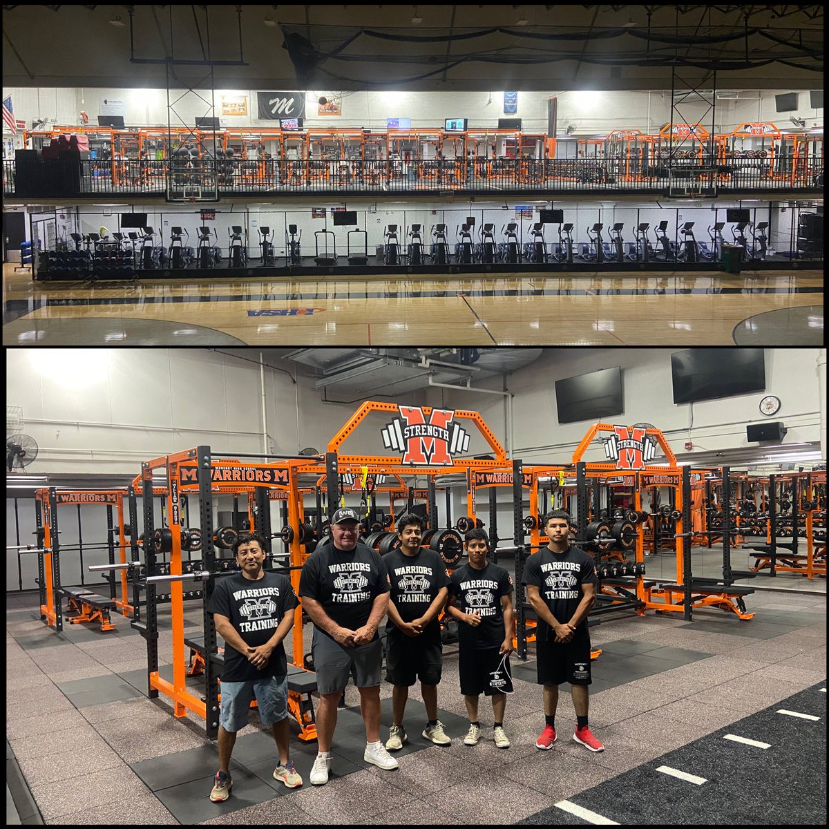McHenryStrength's tweet image. Proud to display our new addition at the Upper Campus. The renovations will serve the growing number of MCHS students & athletes who train each year. Student health & WELLNESS continues to be a priority at MCHS! #WarriorPride156
Thanks to @willsstrength
