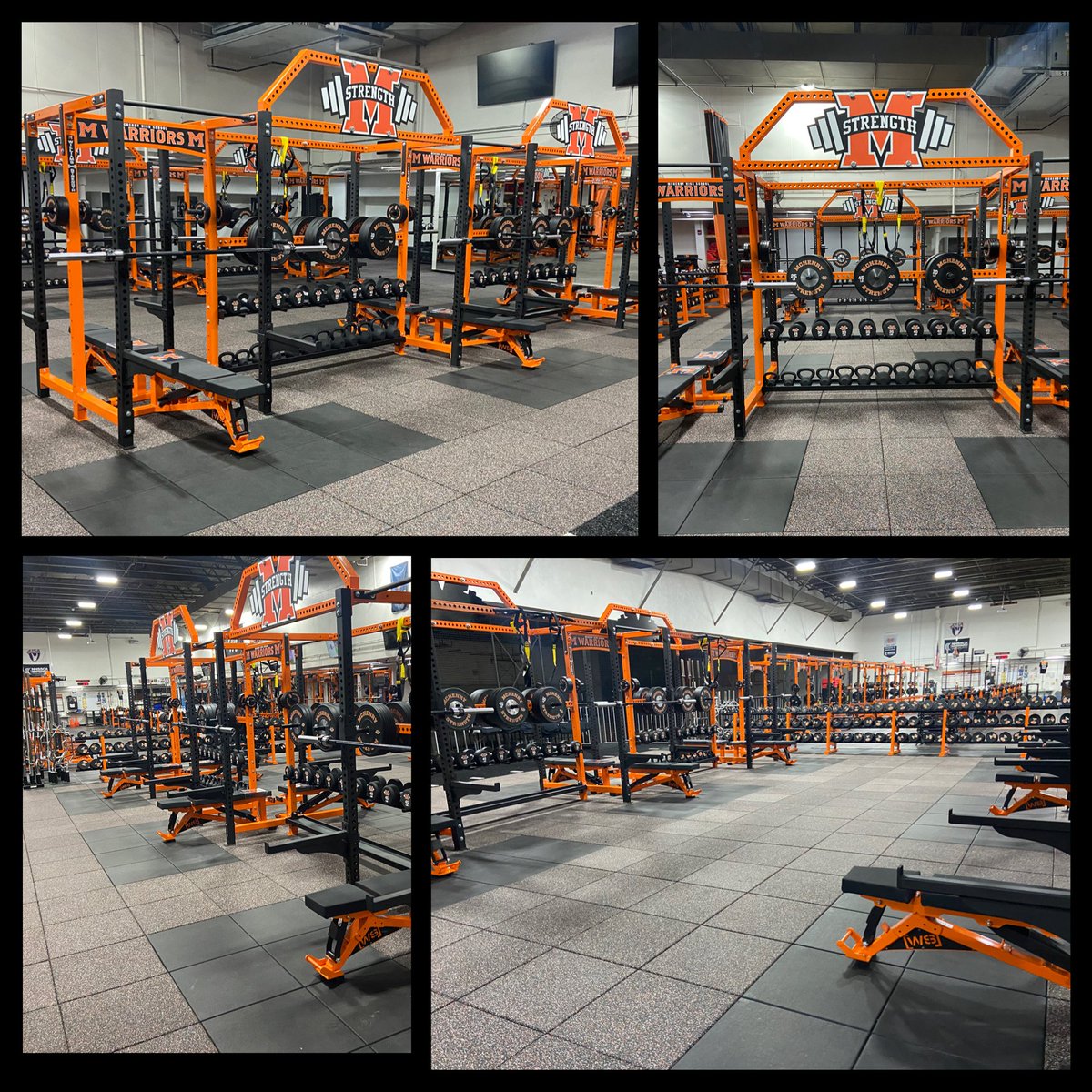 McHenryStrength's tweet image. Proud to display our new addition at the Upper Campus. The renovations will serve the growing number of MCHS students & athletes who train each year. Student health & WELLNESS continues to be a priority at MCHS! #WarriorPride156
Thanks to @willsstrength