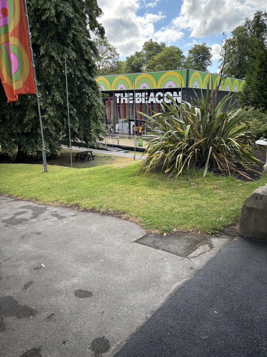 SGPModalityAWC's tweet image. Brief visit to the Beacon in Cliffe Castle today for the Bradford City of Culture health & wellbeing day.