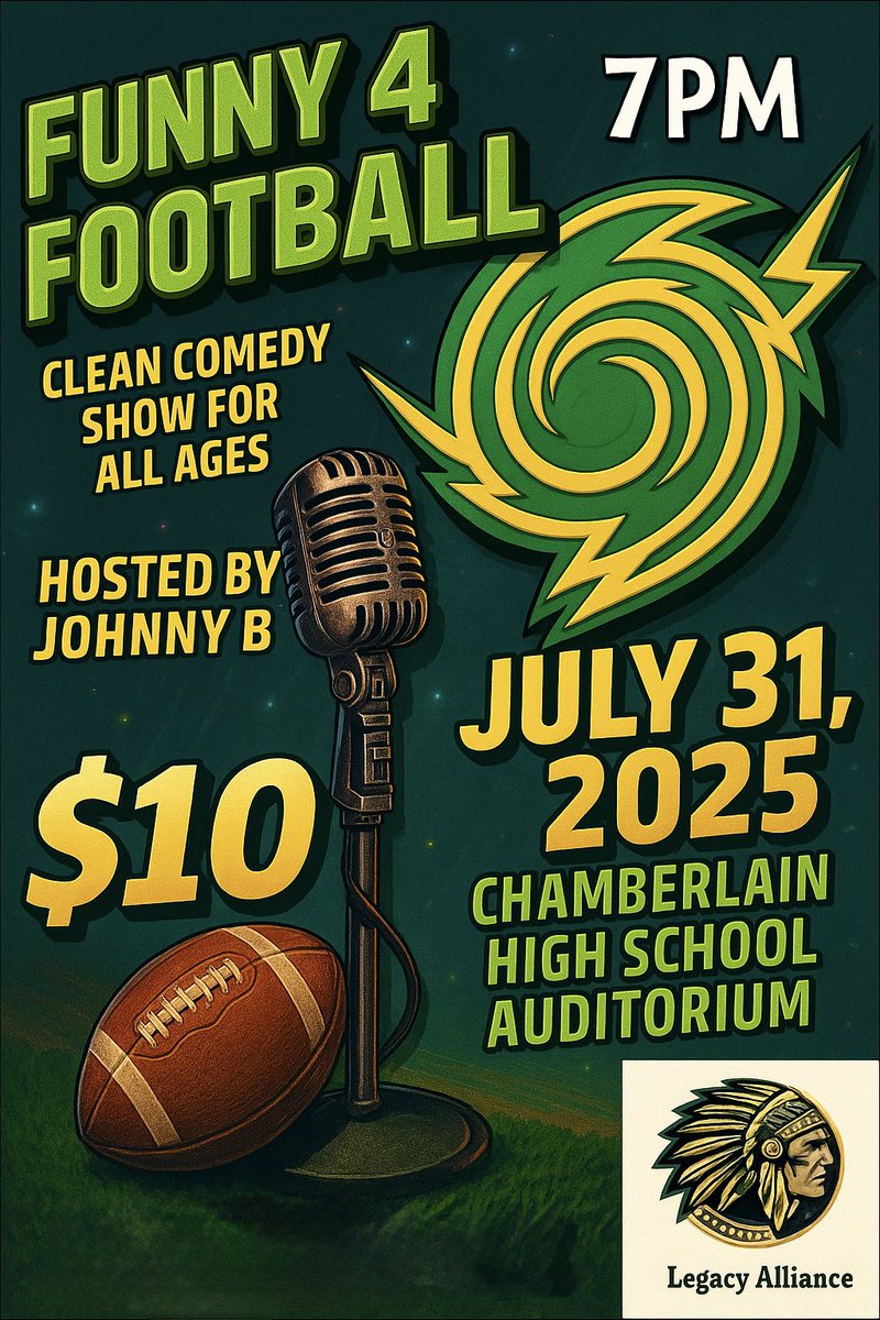 Come out for a fun night and help support Storm Football #stormstrong 

chambofootball.betterworld.org/#about