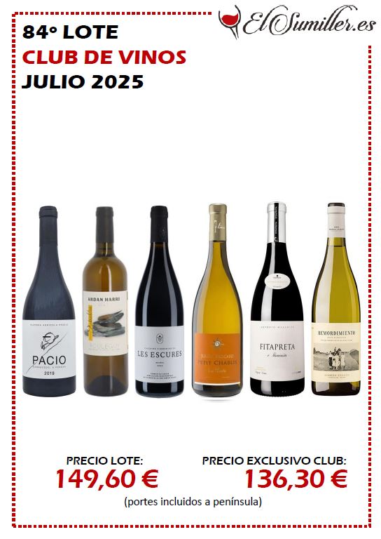 🍷 Lote Julio 2025 | Club de Vinos El Sumiller 🍾 - mailchi.mp/5609e07b9ca4/c… 1Os esperamos!