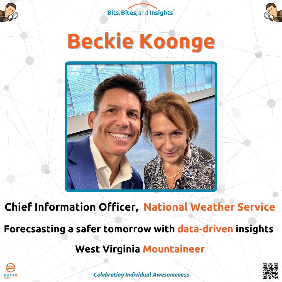 🤳 There's a Story behind every Selfie 
➡️ Beckie Koonge <a href="/NOAA/">NOAA</a> <a href="/NWS/">National Weather Service</a>  recognizes that actionable weather intelligence saves lives and saves time, empowering emergency responders to act quickly and decisively.

<a href="/ForbesBizCncl/">Forbes Business Council</a> <a href="/USGSA/">GSA</a>