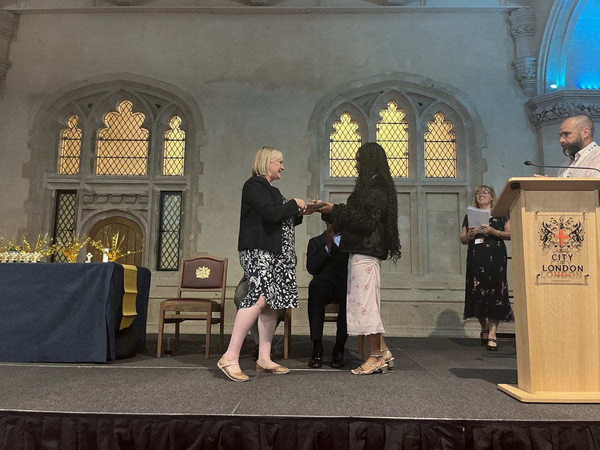 JoanneMcCartney's tweet image. Fantastic to celebrate the remarkable achievements of our care-experienced young Londoners, and the unwavering dedication of Virtual School Heads, teachers, mentors, social workers, & carers at the @CityofLondon @PYL_London Shining Stars awards this week. 🌟 @MayorofLondon