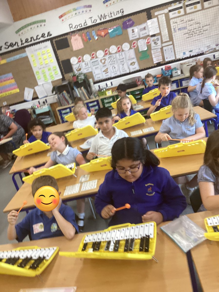 academy_roebuck's tweet photo. #Pineclass enjoyed composing music today to go along with songs we have learned throughout the year. https://t.co/0R7vUH5OkY