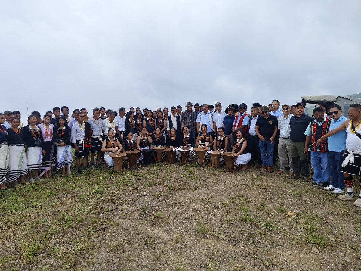 Had a great time today at the Chiethu Jhum field, invited by 11 FG Chiechama to witness the rich and diverse harvest from the traditional jhum cultivation at the Chiethu plateau. 

It was a truly enriching experience to spend time with the progressive and hardworking farmers in