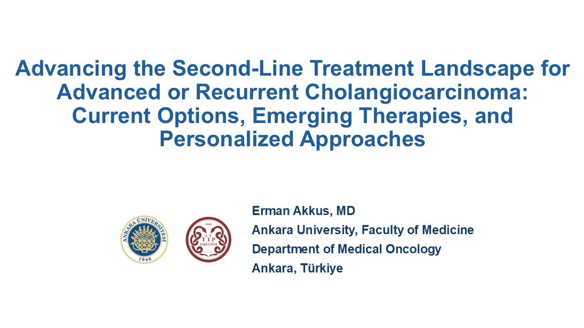 📺I briefly summarized the second line treatment of biliary tract cancers 

🔵Thanks <a href="/VuMedi/">VuMedi</a> for the kind invitation!

🔵Link for the video recording (25th June) 👇
vumedi.com/video/advancin…

<a href="/VuMediHemOnc/">VuMedi Oncology</a> <a href="/OncoAlert/">OncoAlert</a> #Cancer #Oncology #MedX #biliary #cholangiocarcinoma