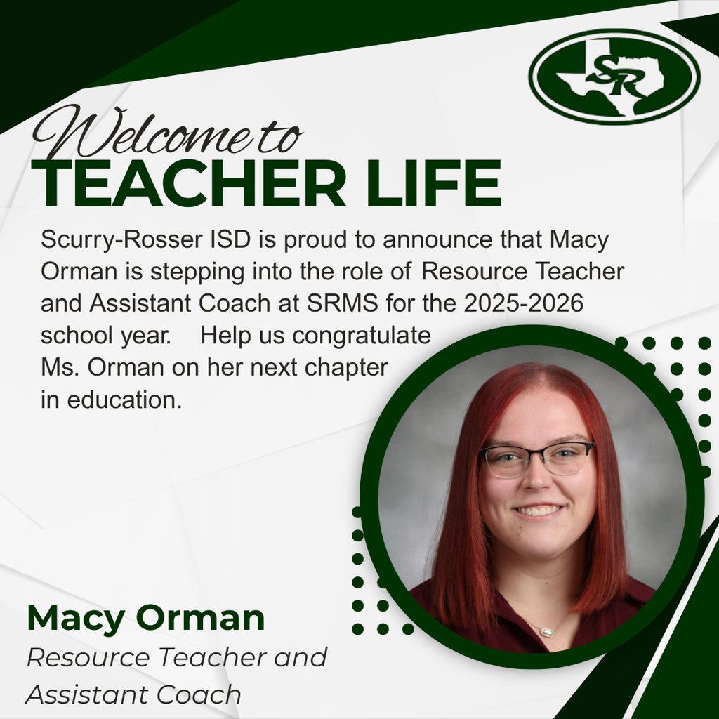 Congratulations Macy Orman on your next step in your educational career!