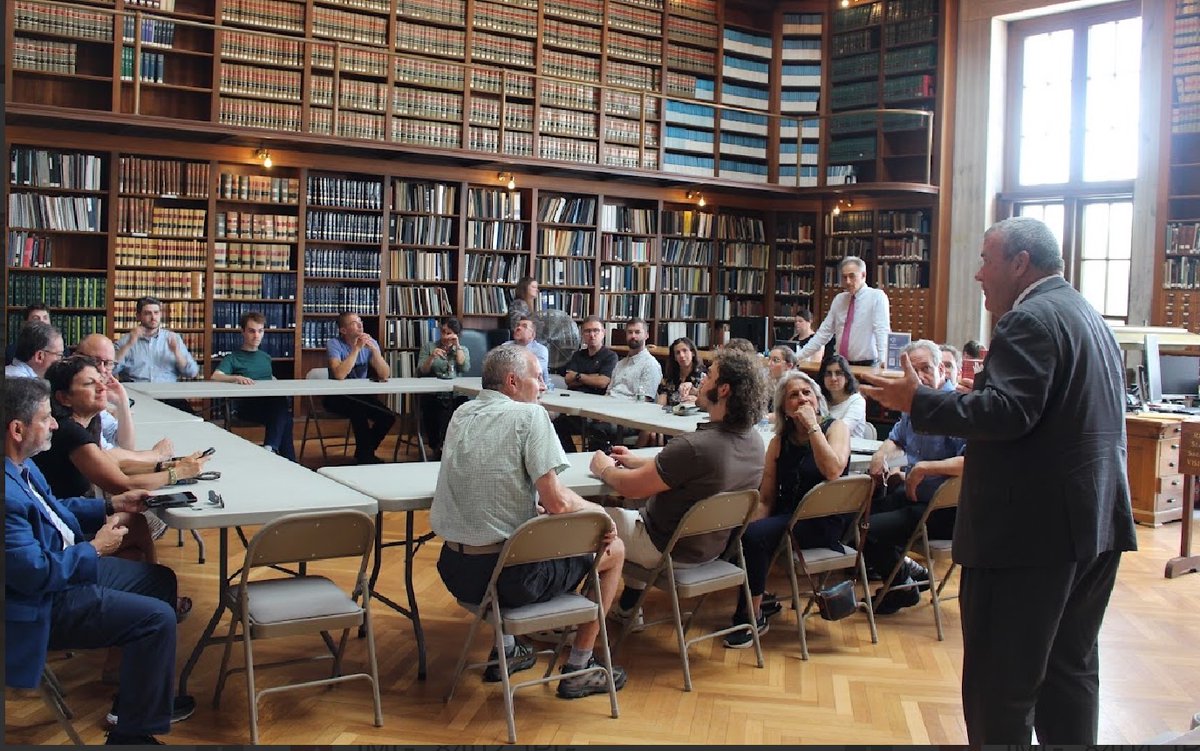 In the rotunda at the Rhode Island State House, GRA members joined <a href="/RISecState/">RI Department of State | Secretary Gregg M. Amore</a>   Gregg Amore and toured the beautiful capital building. #GRARI2025