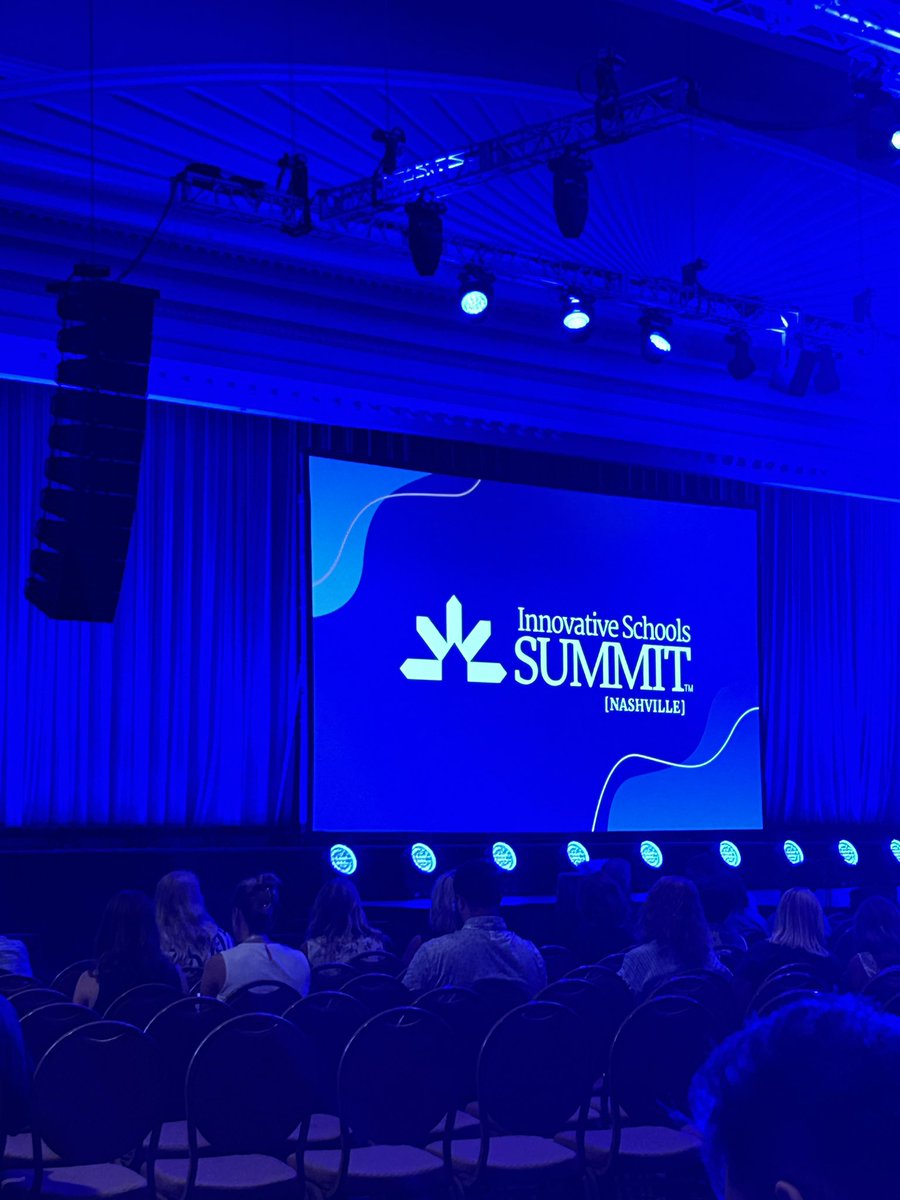 Here we go! #innovativeschoolssummit #ISS #FunSchools