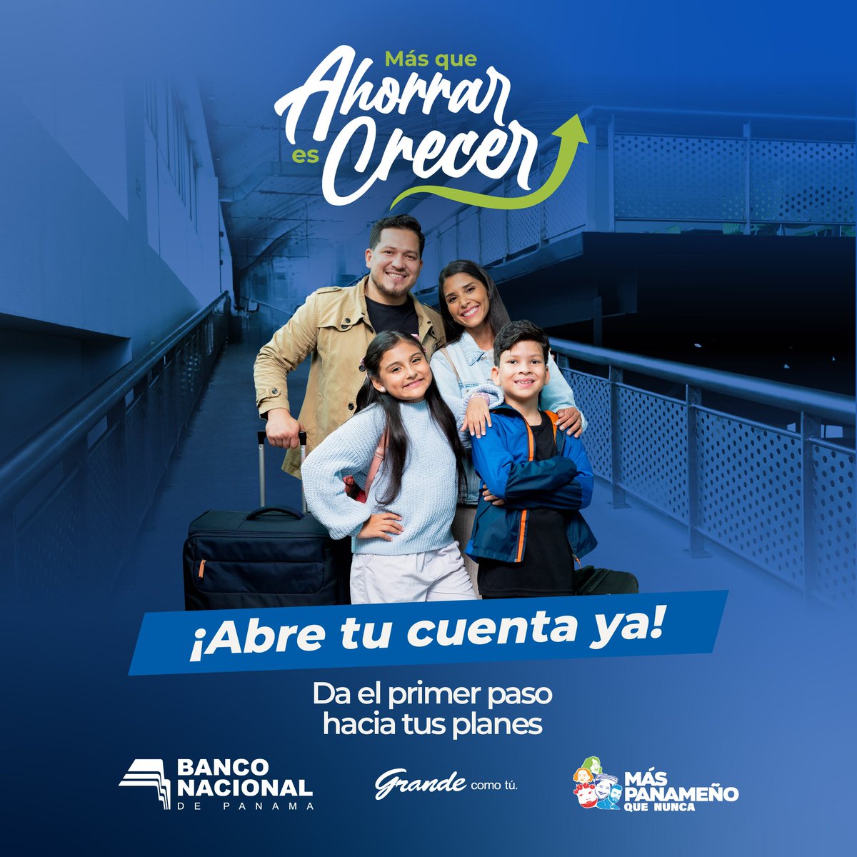 🏦 Abre tu cuenta y da el primer paso hacia tus planes.

🔝Porque más que ahorrar es crecer y cumplir metas, como ese merecido viaje que tanto deseas.

💭Pregunta por nuestras opciones de ahorro y empieza hoy.

banconal.com.pa/productos/cuen…