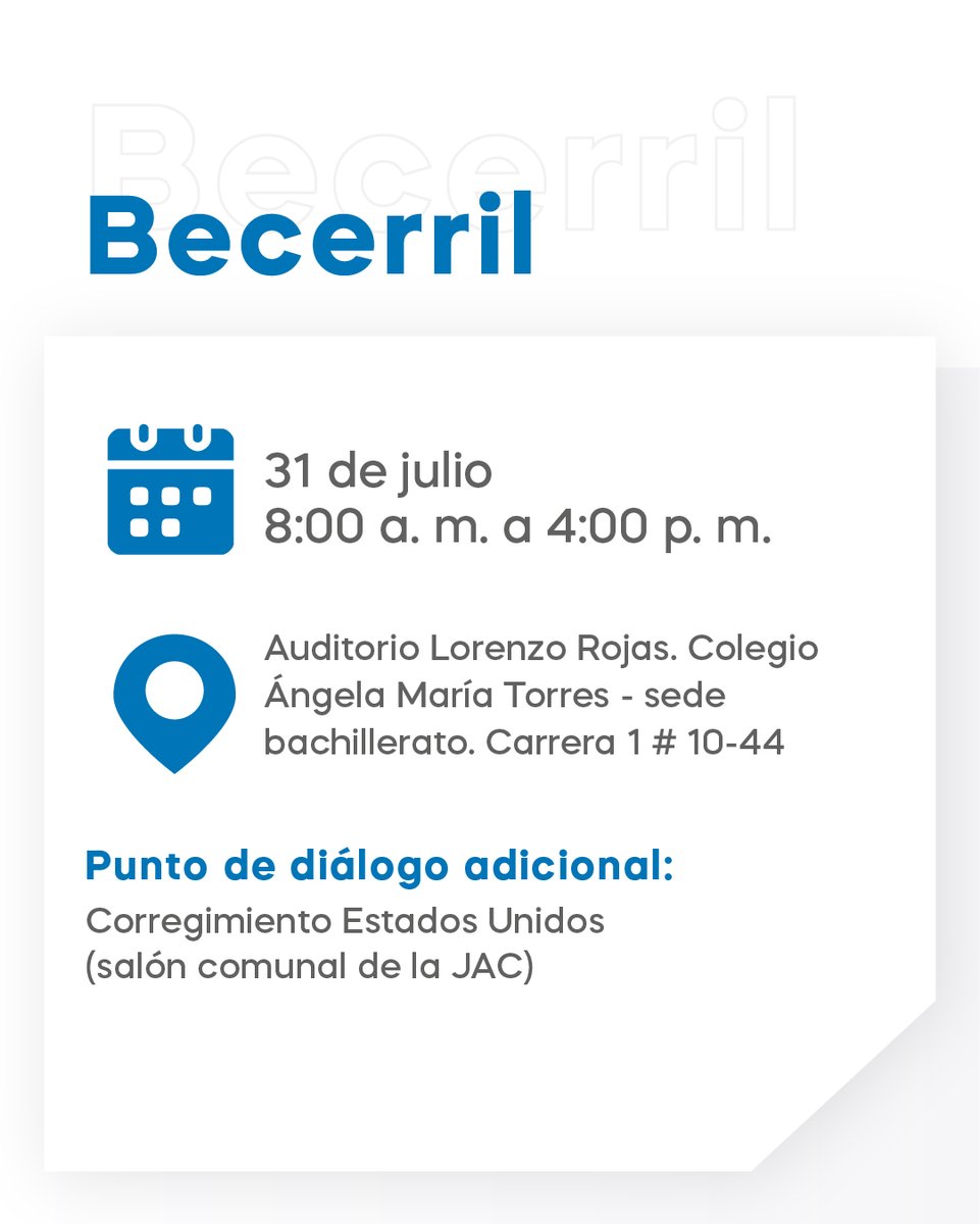 📢 ¡Te invitamos a la 4.ª mesa de diálogo del Plan de Cierre Ambiental Anticipado de Calenturitas y La Jagua! 🏞🤝

Avanzamos juntos en construir un cierre responsable y participativo. 🌍

📩 + info: pca@grupoprodeco.com.co
#SeguimosCumpliendo #CierreResponsable #Prodeco