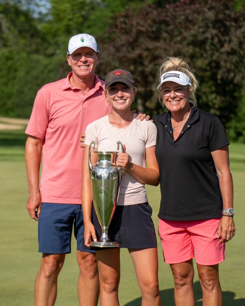 ChampionsTour's tweet image. Congratulations to Izzi Stricker on winning the Wisconsin State Women’s Amateur Championship!