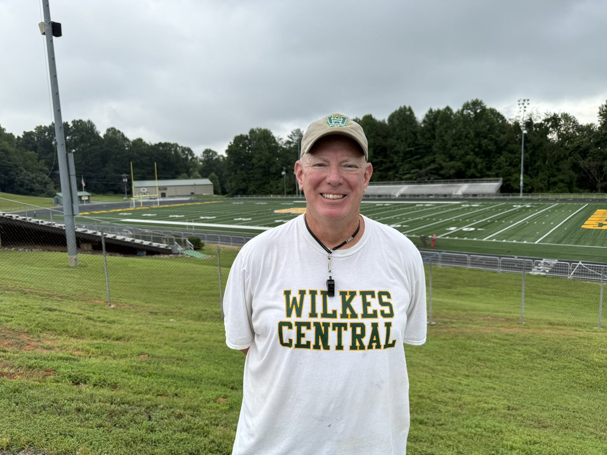 ChrisHughesCP's tweet image. Up and at it early this morning at Wilkes Central.
#CPSummerFootballTour2025
@CarolinaPreps1
@WilkesCentralHS
@wilkescentral