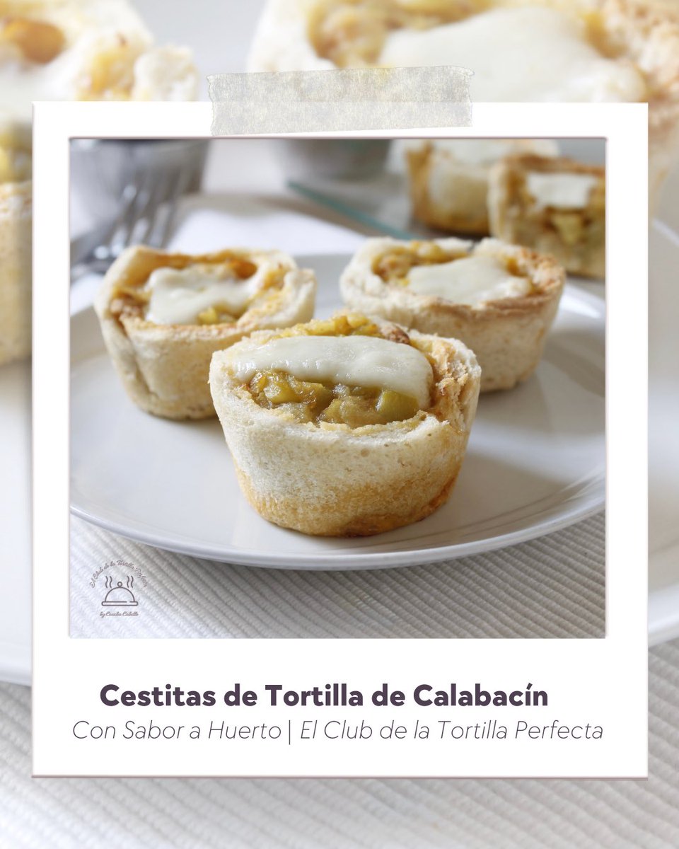 ClubTortilla's tweet photo. El Club de la Tortilla Perfecta: Cestitas de Tortilla de Calabacín | Con Sabor a Hu... https://t.co/o7zmY34H2A #noctiluca https://t.co/SqJlwpR4MH