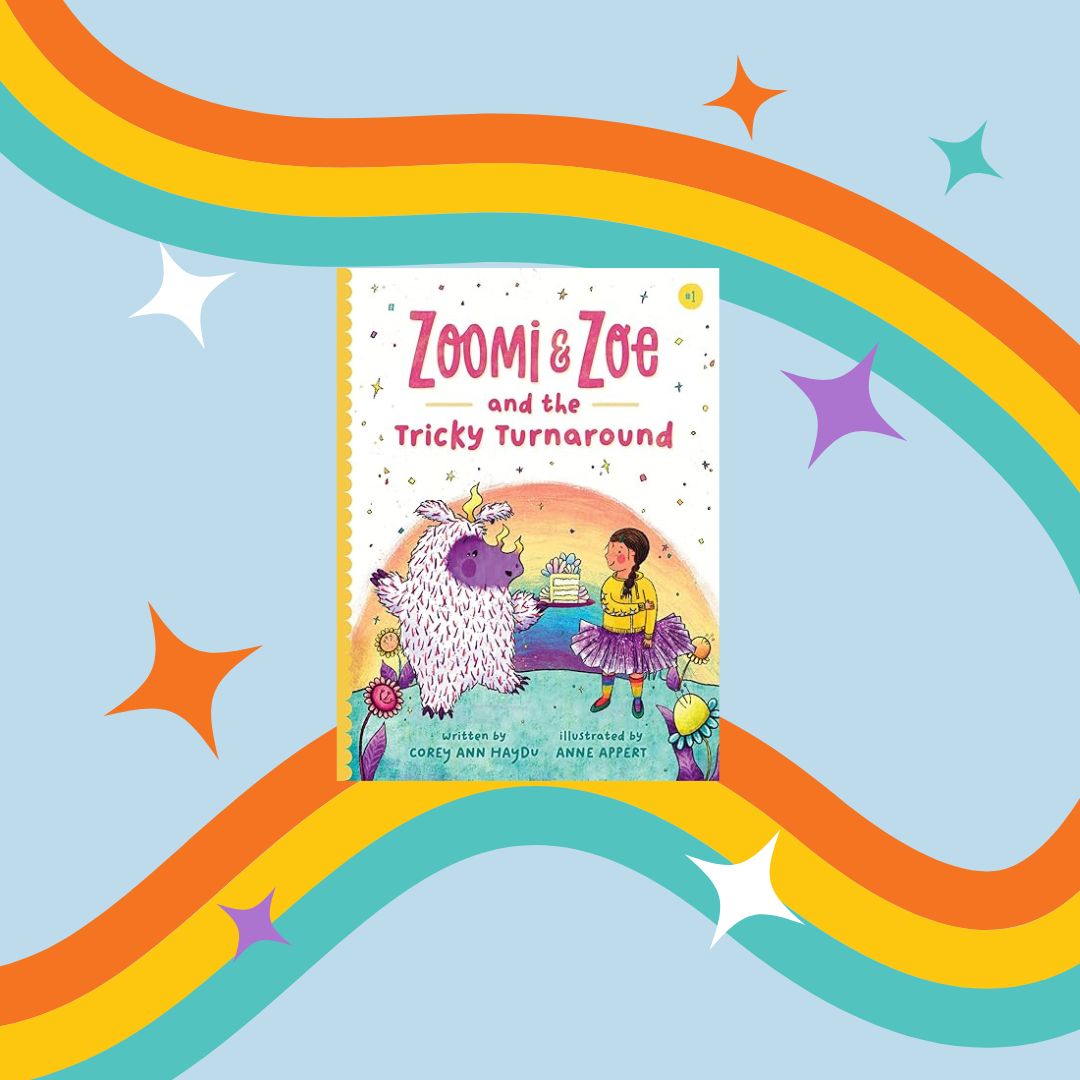 sincerelystacie's tweet image. Find out what happens when Zoe goes on a magical rainbow slide with her favorite stuffed animal in the new #chapterbook ZOOMI & ZOE AND THE TRICKY TURNAROUND by Corey Ann Haydu, Anne Appert, @quirkbooks sincerelystacie.com/2025/07/childr… #booksforkids #Kidsbooks #kidlit #bookreview