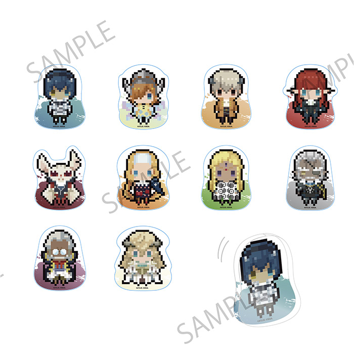 主人公　ルイ　ゆらゆらアクリルブロック　メタファー：リファンタジオ展　ぷちびっと メタファー:リファンタジオ展 メタファー展 ゆらゆら アクリルブロック