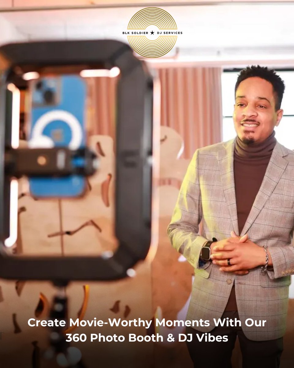 Bring Your Wedding to Life 🎵 More than DJs, we’re memory makers. Our 360 Photo Booth is a must-have interactive experience. Book now—dates fill fast. Elevate your wedding! 🔗blksoldier.com #360PhotoBooth #WeddingVibes