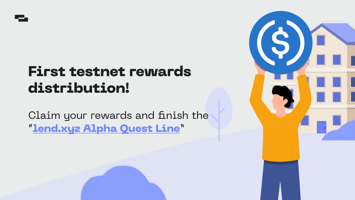 🪂 The first epoch of Testnet Lend rewards has been distributed!

👉 If you invested in an opLend, you can now claim your rewards on the Lend dashboard 🥳

This marks the final step of the Alpha Main quest. Completing it gets you the exclusive “Testnet Pioneer” Discord role, a