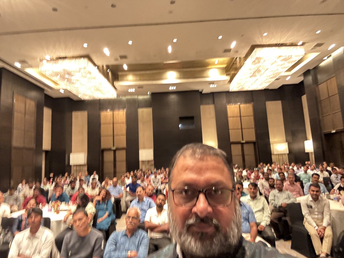 High Energy &amp; Passion in “Going Beyond Your Comfort Zone” for Annual Conference of Market Leaders in their space.

Vibrant Session with focus on  Change Management. 

Addressed 250+ Leaders from across India &amp; abroad who manage Exports Business.
