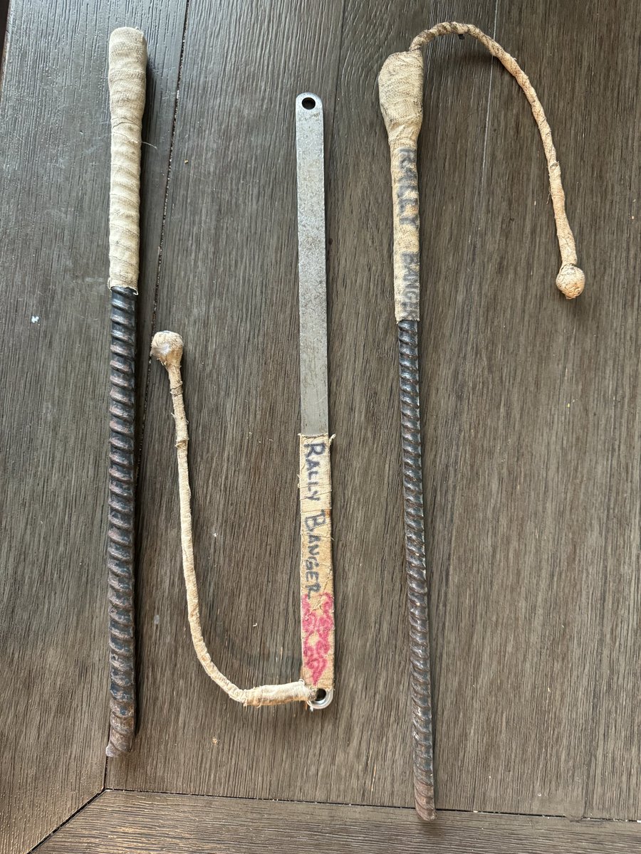 AustinBurt1's tweet photo. @RamonAndWill Houston Astros Rally Bangers from 2017 Worlds Series year. Found in Astros home bullpen https://t.co/qtuvmehiel