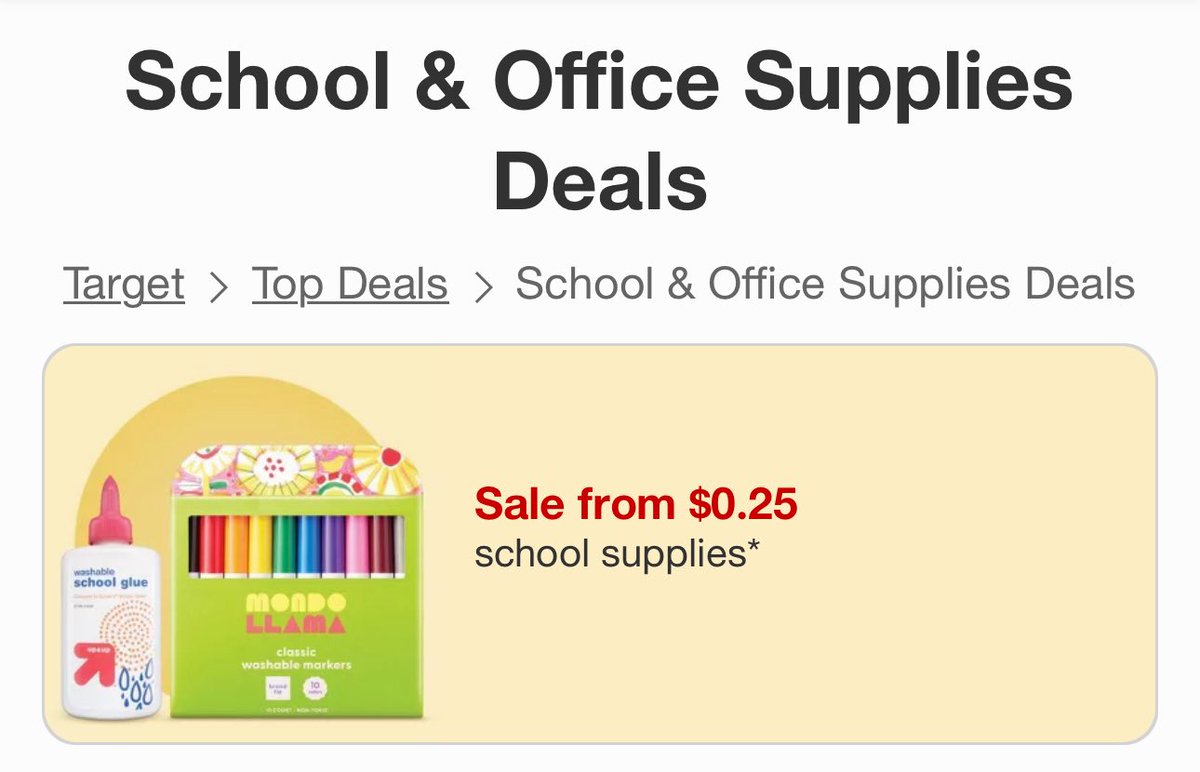 DropsMonitor's tweet image. Target 🎯
Back to school shopping 🛍️
#ad mavely.app.link/e/Zp0k7X0c3Ub