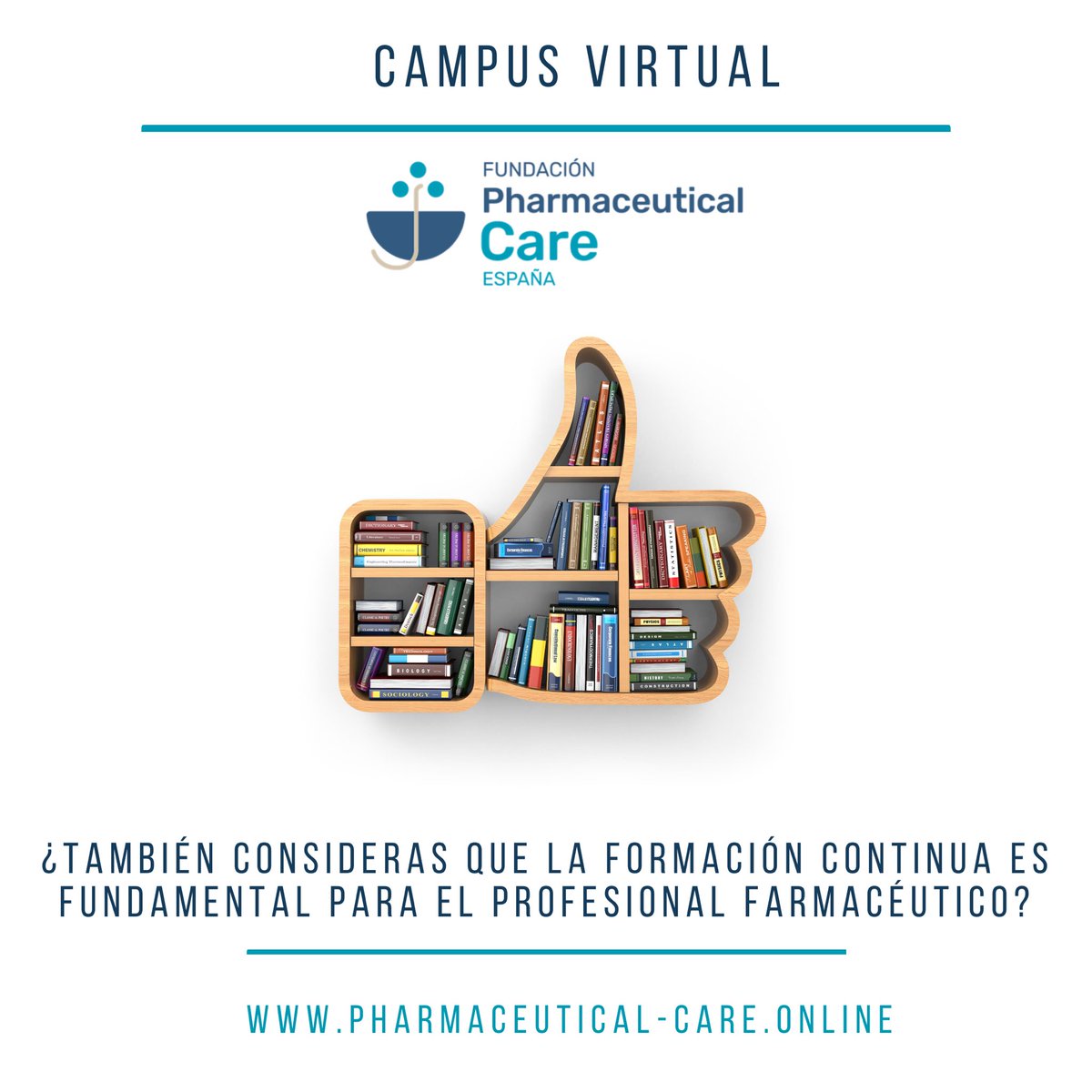 📚 ¿También consideras que la formación continua es fundamental para el profesional farmacéutico? ¡No te pierdas los próximos cursos que estamos planificando!

Accede a nuestro Campus Virtual ➡ formacion.pharmaceutical-care.org

#farmacia #farmaceuticos #atencionfarmaceutica
