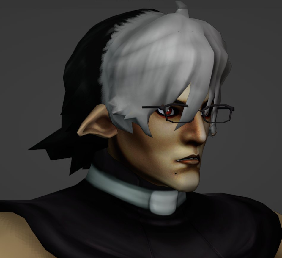 Buchaball's tweet image. Between doing work on commissions I am getting back to doing 3D work to gear up for the next semester of college. I love ps2 era so it is something I end up replicating. (two of my ocs)