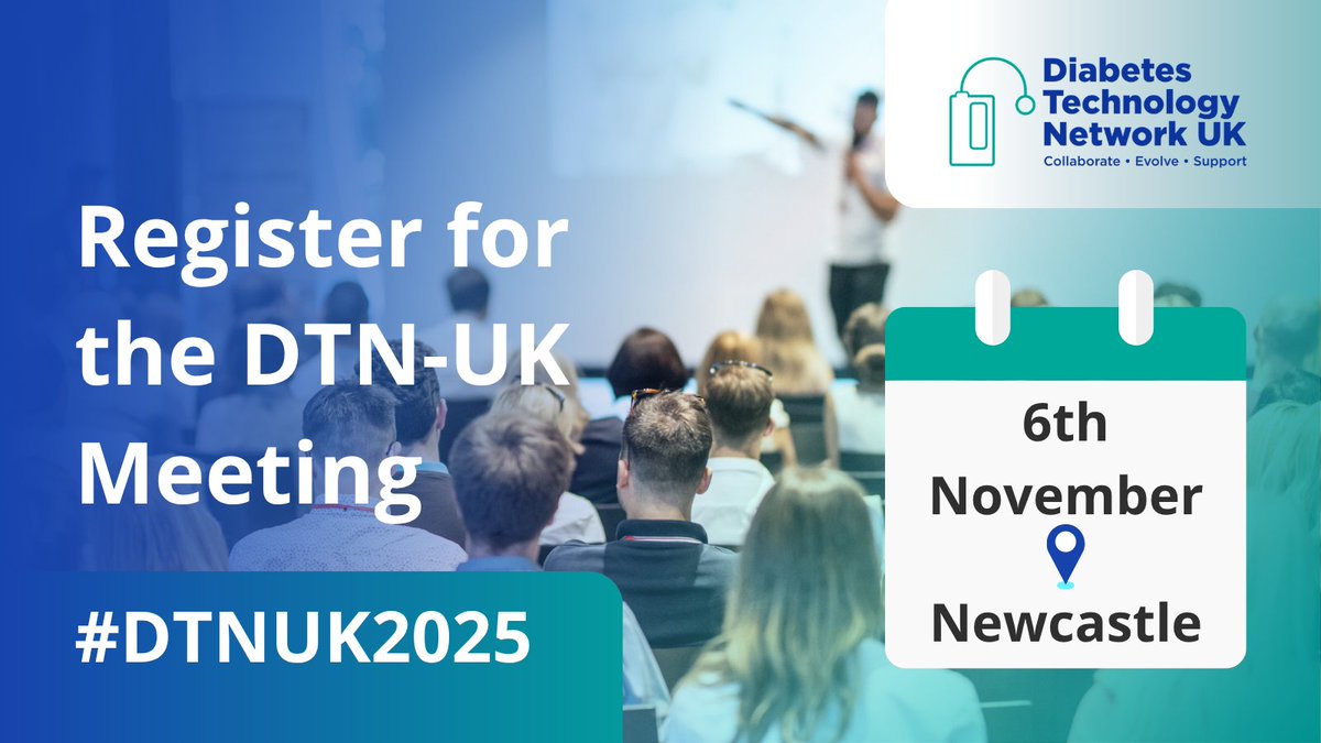 ABCD Diabetes (@abcdiab) on Twitter photo Interested in the future of diabetes technology?
The <a href="/DTN_UK/">Diabetes Technology Network UK DTN-UK</a> Meeting features hands-on workshops and insights from leading experts on the 6th November.
Attend alongside the ABCD Conference and save £30 🔗 abcd.care/events/abcd-dt… Interested in the future of diabetes technology?
The <a href="/DTN_UK/">Diabetes Technology Network UK DTN-UK</a> Meeting features hands-on workshops and insights from leading experts on the 6th November.
Attend alongside the ABCD Conference and save £30 🔗 abcd.care/events/abcd-dt…