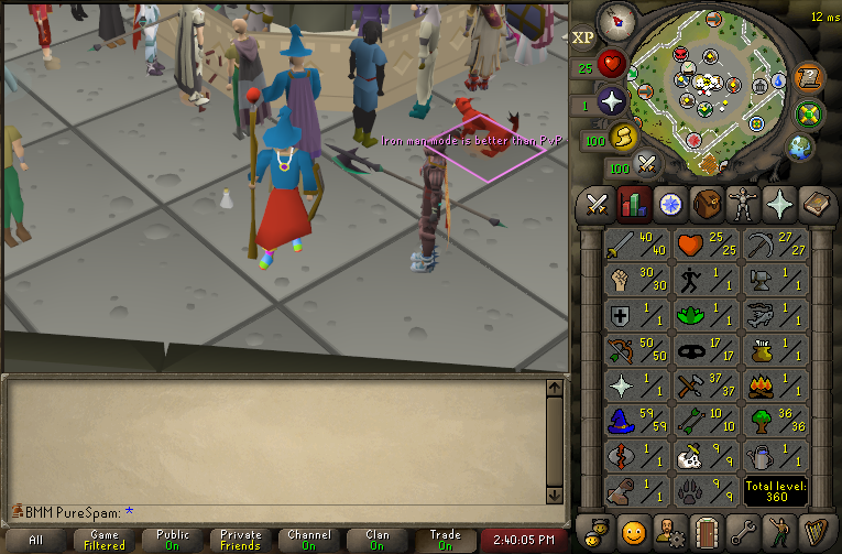ianspam's tweet image. good progress, having tonnes of fun in the bronzeman creator showdown :)
time to decimate the black chin bot farms!
LIVE &lt;3 🔴