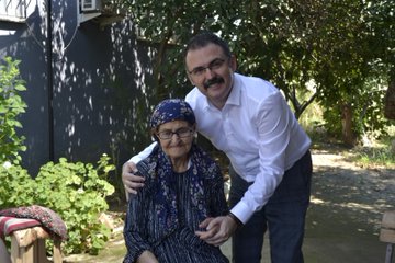 Kaymakam ATEŞ ve ekibi hane ziyaretinde