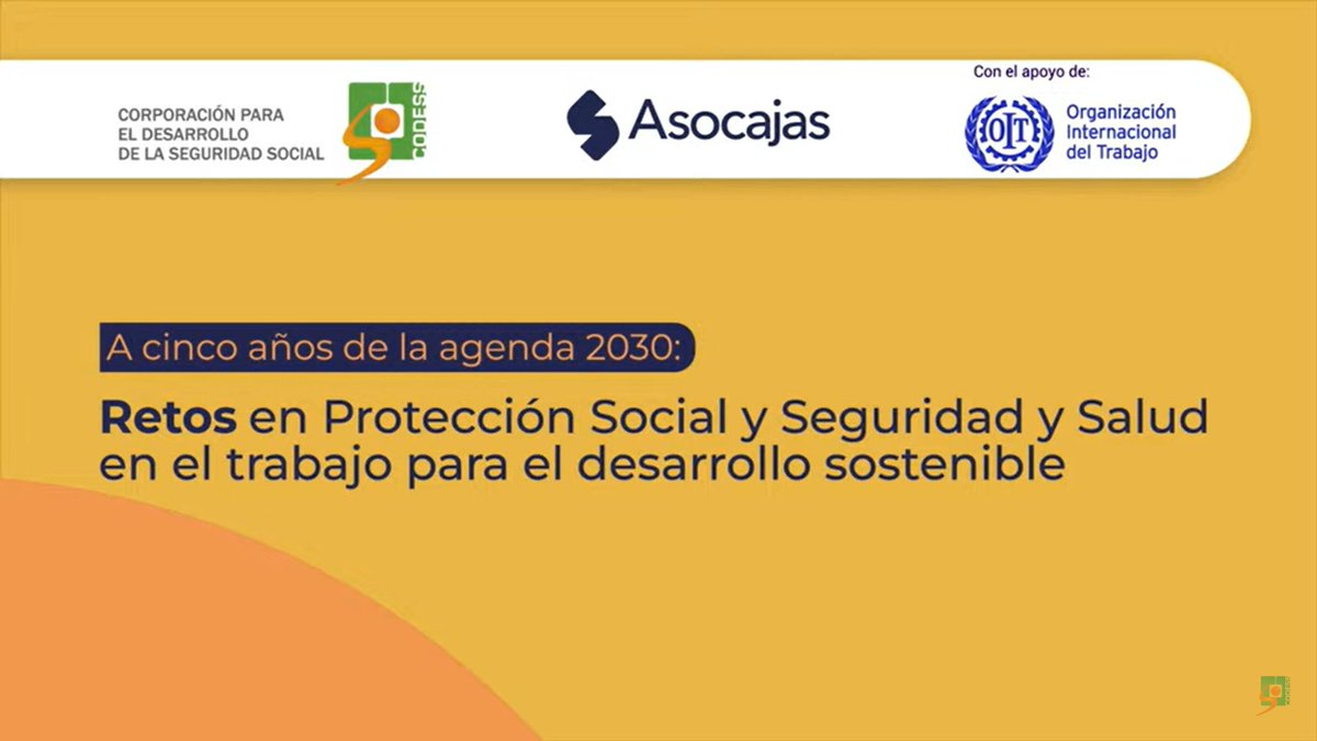 OITAndina's tweet image. 🔴#AHORA
A cinco años de la Agenda 2⃣0⃣3⃣0⃣: Retos en protección social y seguridad y salud en el trabajo para el desarrollo sostenible.
📌Un evento de @codessco y @ASOCAJAS, con el apoyo de #OIT.
📹Conéctate a la transmisión en vivo: youtube.com/live/ifFLiPAj9…