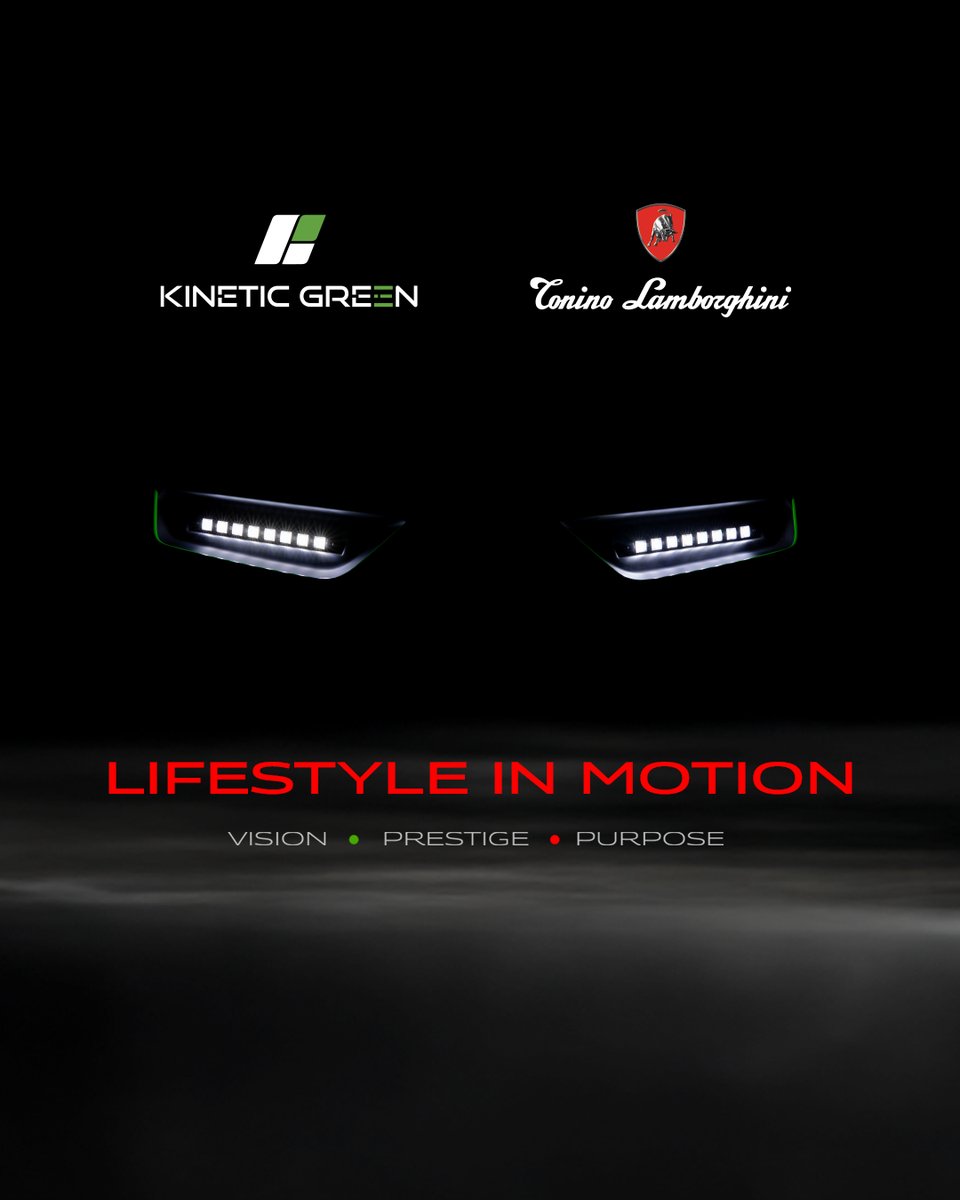 Be ready for 𝐢𝐦𝐩𝐚𝐜𝐭. Two legacies with a unified 𝐩𝐮𝐫𝐩𝐨𝐬𝐞.

𝐋𝐈𝐅𝐄𝐒𝐓𝐘𝐋𝐄 𝐈𝐍 𝐌𝐎𝐓𝐈𝐎𝐍.
New Delhi - July 17, 2025

#LaunchAlert #LifestyleInMotion #kineticgreen #ToninoLamborghini #TLgolfcarts #GolfCart