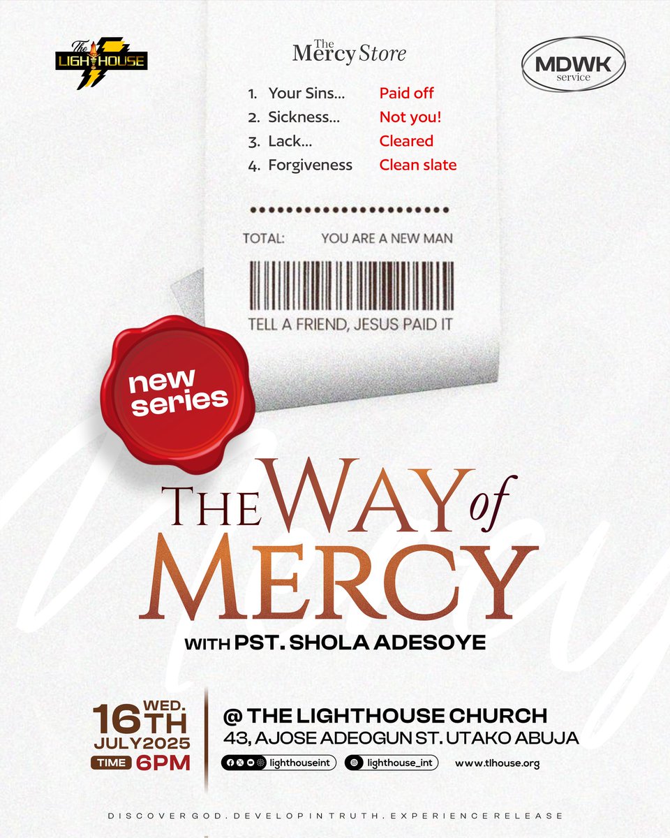 Join us for a new series this evening.
#thewayofmercy