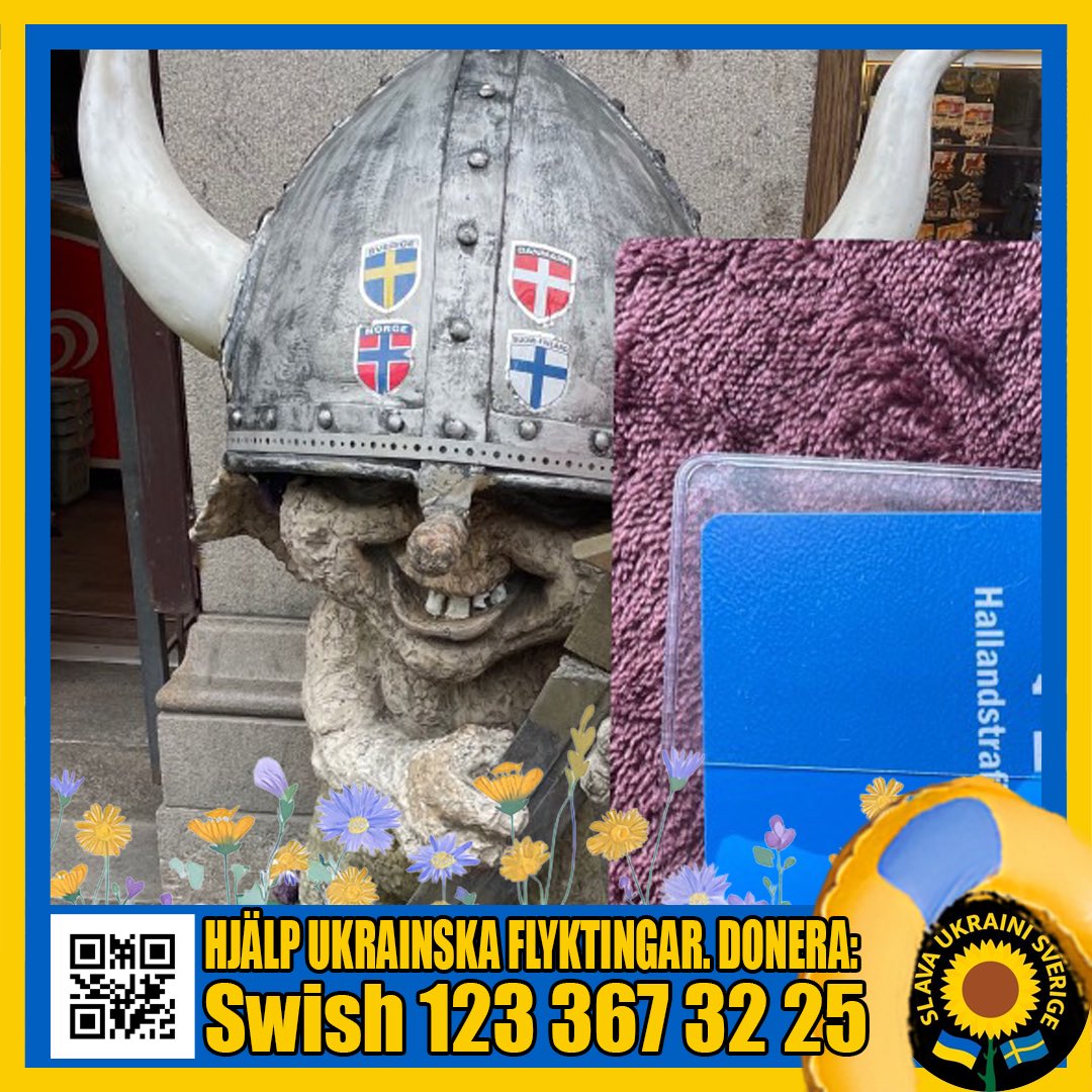 SlavaUkrainiSv's tweet image. #sommarkort
Retuscherat bort ett litet ukrainskt barn som fotograferades bredvid detta troll i… Ja, var? Ledtråd: någonstans i Skåne.
Familjen åkte från Halland till Skåne med hjälp av våra sommarkort från Hallandstrafiken och Skånetrafiken.
Gissa var bilden är tagen!