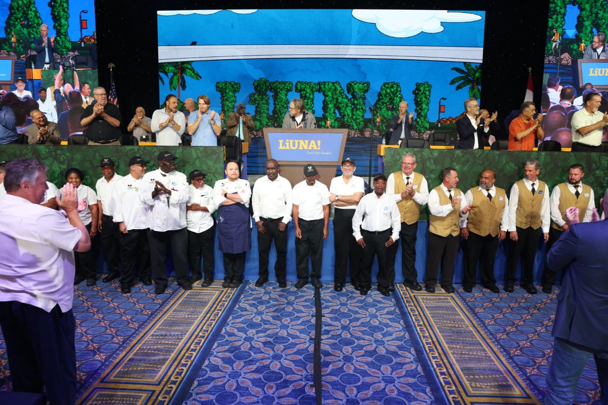 LIUNA's tweet image. Kicked off the final day of the 2025 Leadership Conference with gratitude for the amazing @WaltDisneyWorld cast members who made every moment unforgettable. From the warmest welcomes to the smallest details—you brought the MAGIC to life. THANK YOU! ✨💫