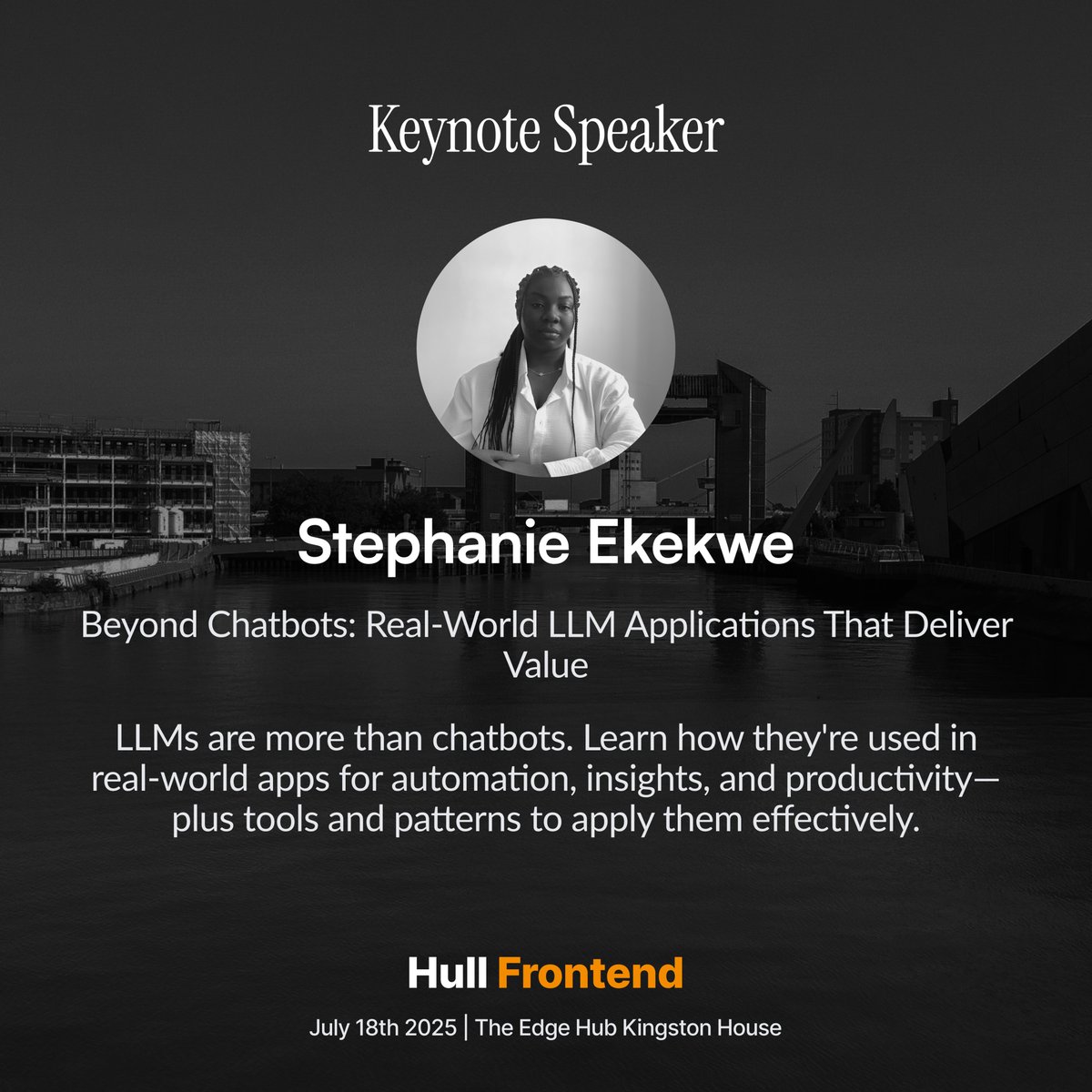 hullfrontend's tweet image. Here is our lineup for this Friday:
Registration still on-going
hull-frontend.kit.com/91ef47c945