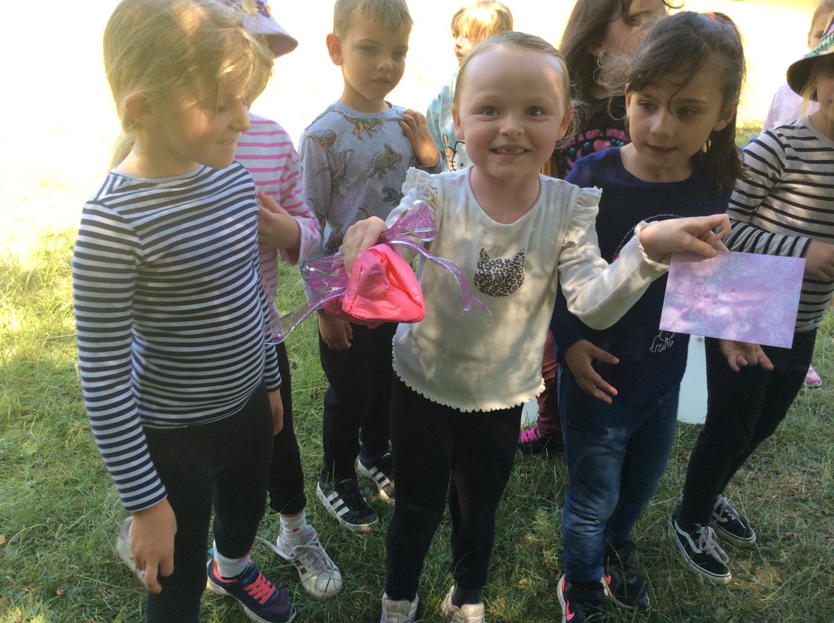 The children found nature to match their colour swatch. Some children made the fairies swings and a lucky dip. Others used the large water buckets to cool down and make potions. A stunning variety of butterflies were spotted feeding on nectar from the bramble flowers.
