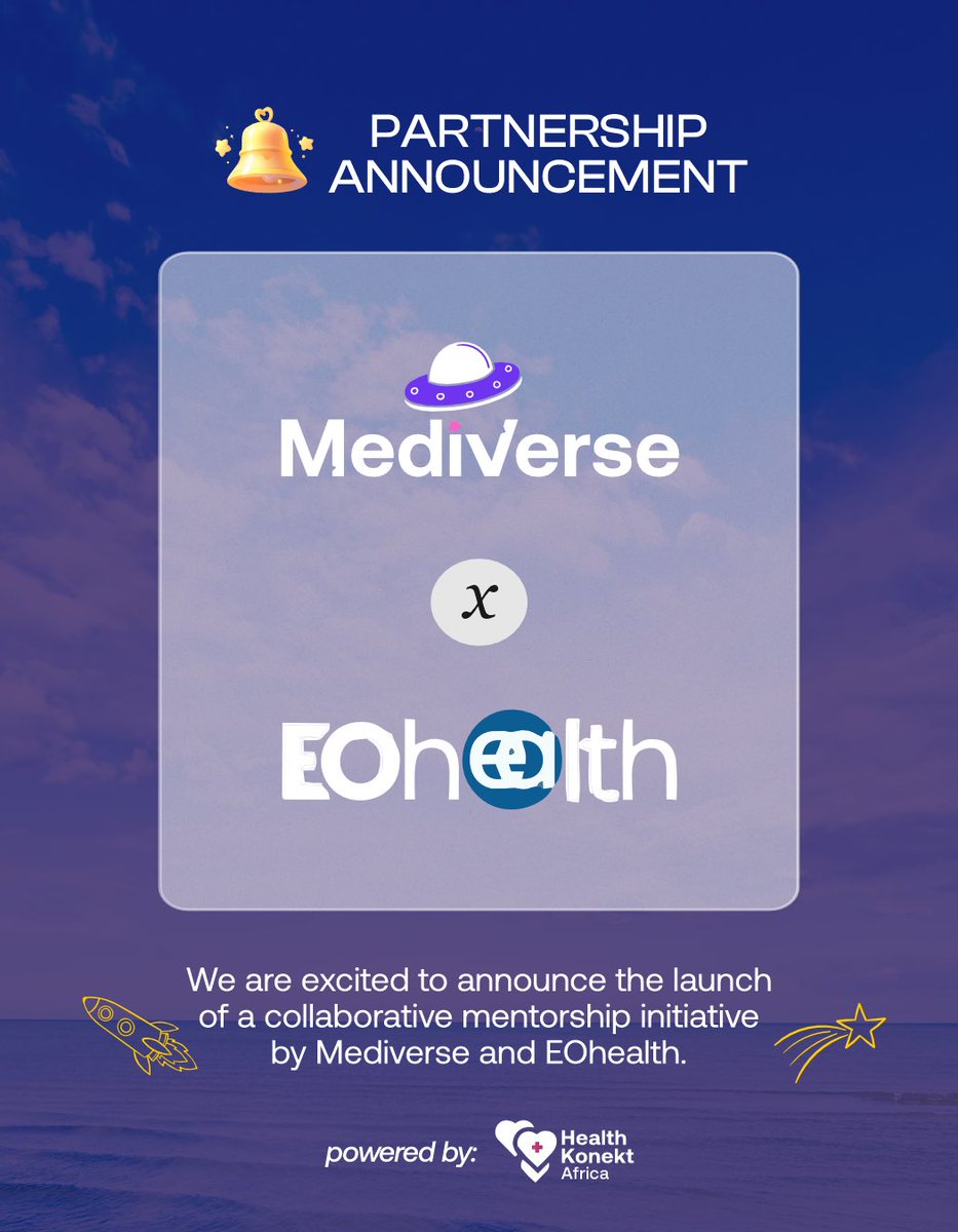 healthkonekt's tweet image. We have good news 🕺🕺🕺
Our #BeyondTheWhiteBox X space is back.
We have partnered with @mediverse_hq and @eohealthub to make it better and worth your time.
Turn on your posts notifications so you don’t miss any updates.