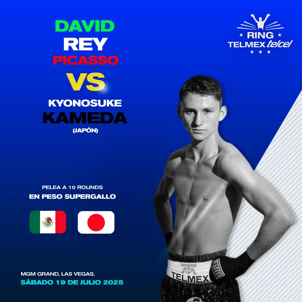 Ring Telmex Telcel (@ringtmxtelcel) on Twitter photo ยกรxito <a href="/ReyDavidPicasso/">David Picasso</a>! Vamos con entrega y coraje a dejarlo todo en el ring en vรญsperas de un prรณximo campeonato. ๐ฒ๐ฝ๐๐ฏ๐ต๐ค๐ป๐ฅ๐ค๐ป๐ฅ.
#DavidPicasso #ReyPicasso #Kyonosuke #Kameda #PesoSupergallo #LasVegas #RingTelmexTelcel ยกรxito <a href="/ReyDavidPicasso/">David Picasso</a>! Vamos con entrega y coraje a dejarlo todo en el ring en vรญsperas de un prรณximo campeonato. ๐ฒ๐ฝ๐๐ฏ๐ต๐ค๐ป๐ฅ๐ค๐ป๐ฅ.
#DavidPicasso #ReyPicasso #Kyonosuke #Kameda #PesoSupergallo #LasVegas #RingTelmexTelcel