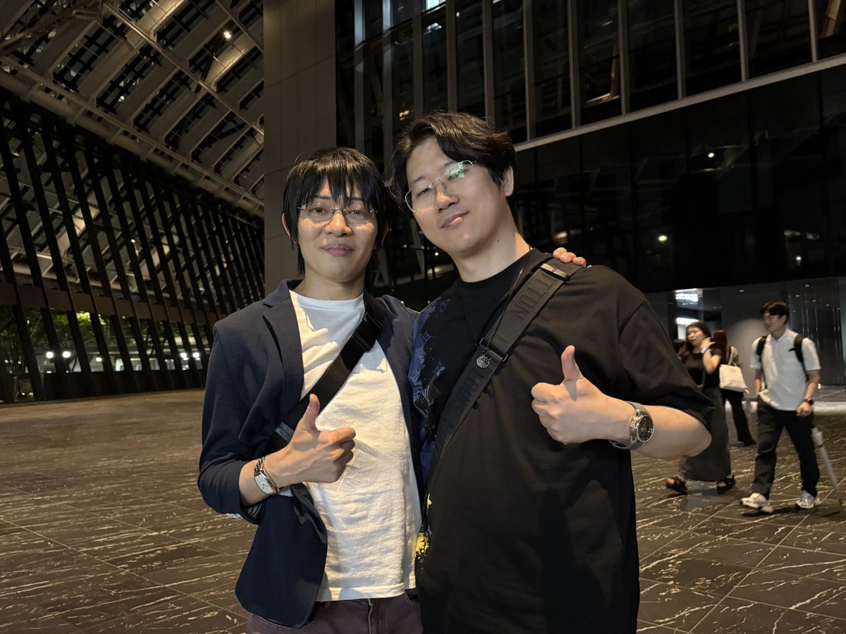 nhamaguc's tweet image. Stellar Blade director Hyung-Tae Kim @jamm3rd visited Japan! We had the chance to celebrate the launch of the PC version together. From creative direction to PR, we had some deep and inspiring conversations from all angles. Truly grateful for this special opportunity!
-…