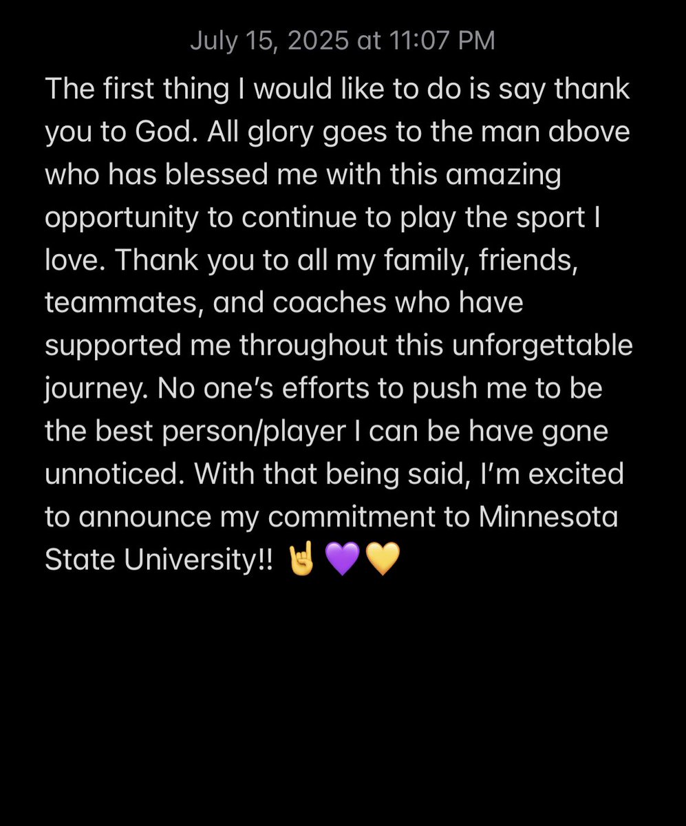 Patrick_Roeker's tweet image. 100% Committed!!

#RollMavs 🤘🏻💛💜

@MinnStFootball @CoachHenning75 @CoachSchlichte @HoffnerTodd  
@CoachIsaiahR @CoachCollicott @raccoonfootball @CoachFiacco @PrepRedzoneWI @MJ_NFLDraft @NWahlScouting @OJW_Scouting @OLMafia @247Sports @PrepRedzoneMN @WiOLGems @Rivals…