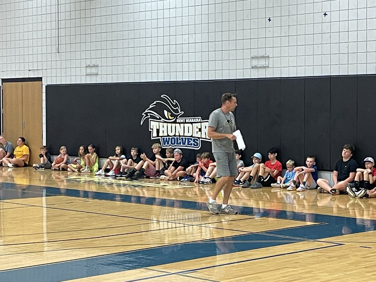 SUNY Niagara Thunderwolves (@ncthunderwolves) on Twitter photo Our <a href="/niagaracccMBB/">SUNY Niagara Basketball</a> coach and General Sports Camp supervisor <a href="/CoachB_Beilein/">Bill Beilein</a> addresses the campers at the start of Day Three! <a href="/SUNYNiagara/">SUNY Niagara</a> #RollWolves Our <a href="/niagaracccMBB/">SUNY Niagara Basketball</a> coach and General Sports Camp supervisor <a href="/CoachB_Beilein/">Bill Beilein</a> addresses the campers at the start of Day Three! <a href="/SUNYNiagara/">SUNY Niagara</a> #RollWolves