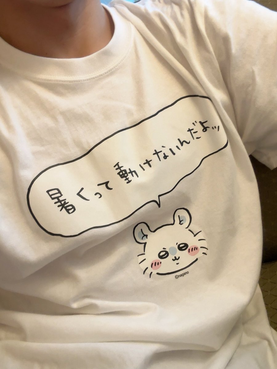 今日もお疲れ様でした😌昨日届いたんだけどちょっとかわいすぎて今日現場に着ていってしまった服

モモンガの声で脳内再生される