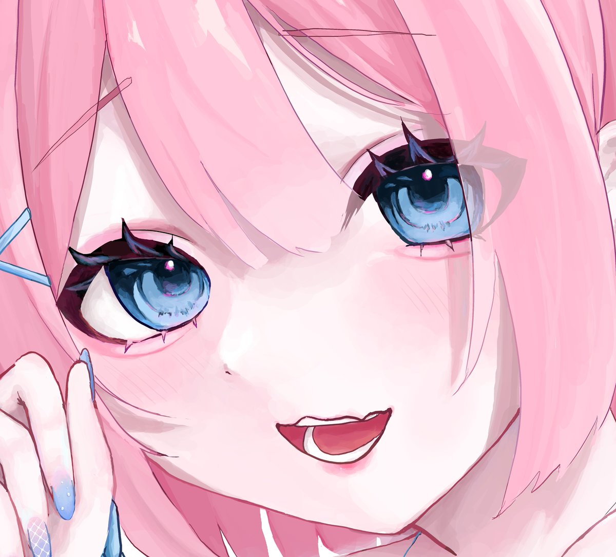 描いてるよ~❕